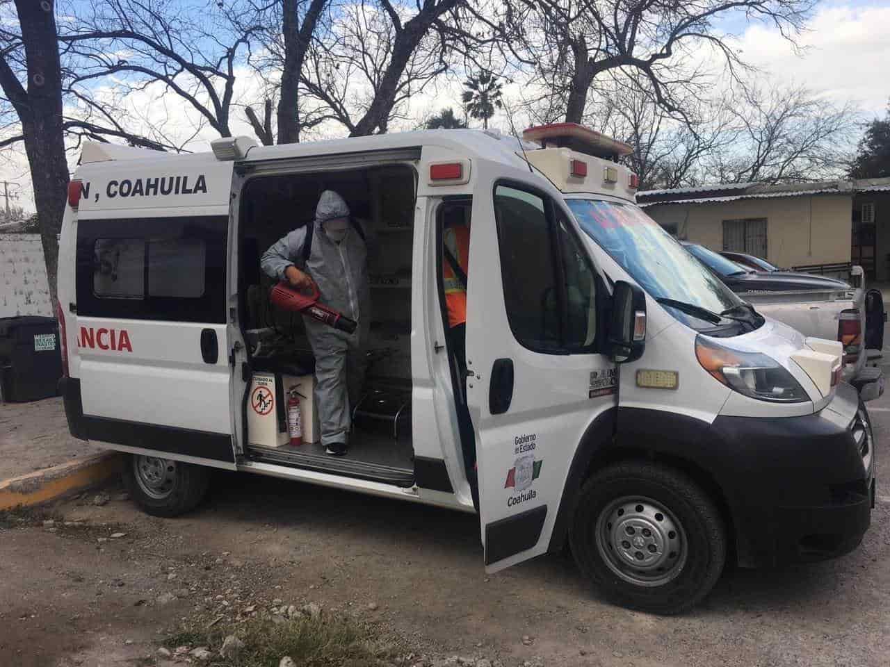 Sanitizan oficinas Publicas   en Villa Unión