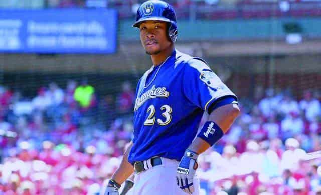 Vestirá de azul Keon Broxton