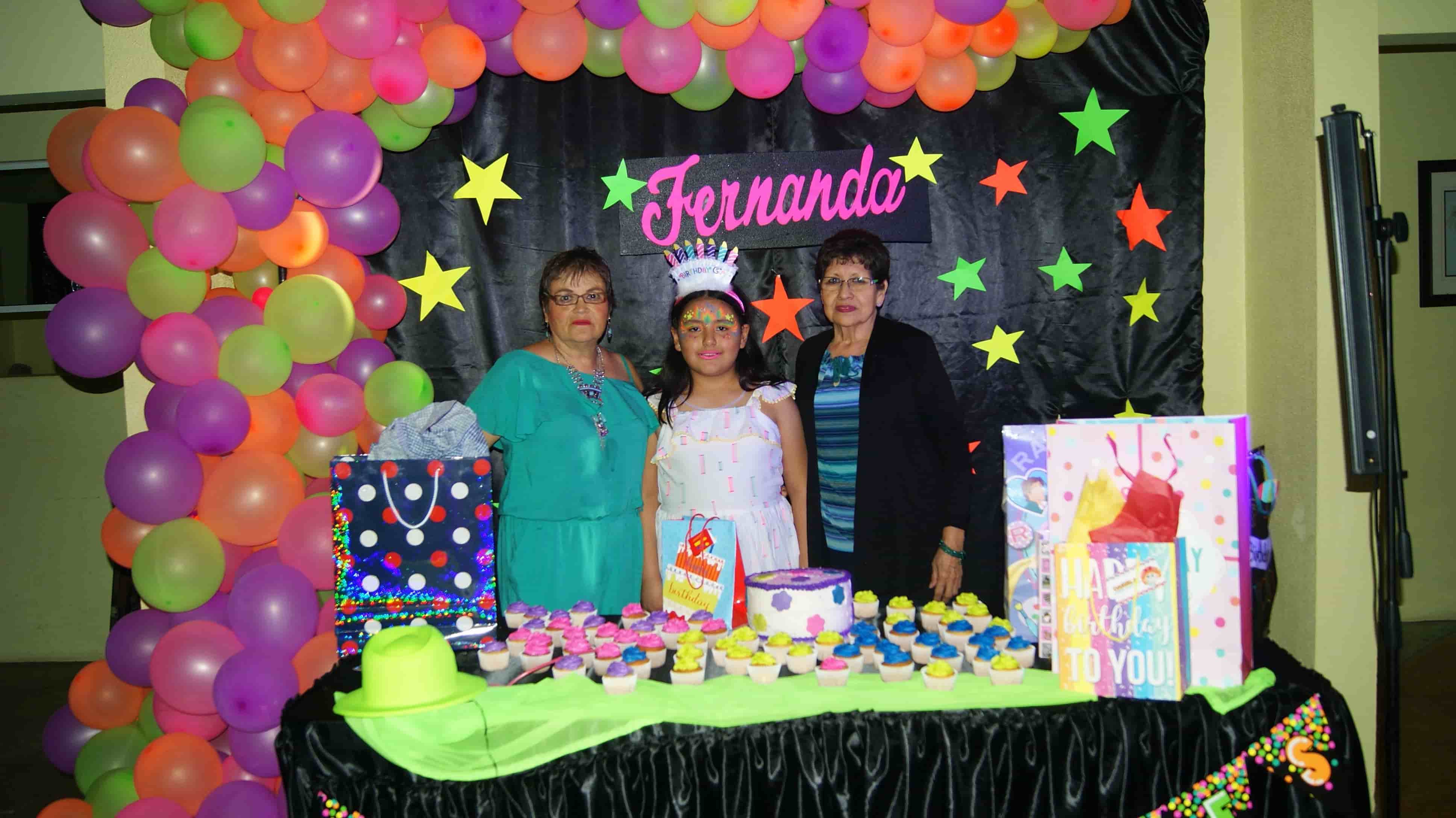 FERNANDA PASÓ EN  GRANDE SU CUMPLE