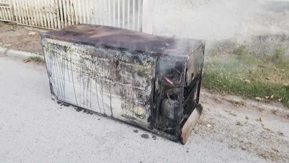 Se quema  bodega en Zaragoza