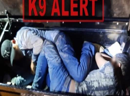 Rescatan a dos migrantes escondidos en caja de herramientas de una camioneta
