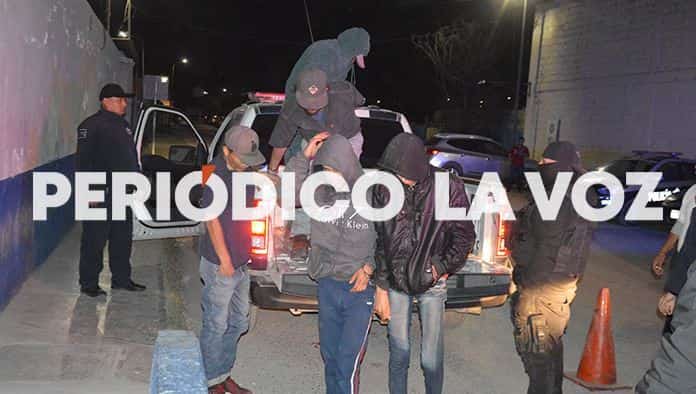 Ocho detenidos fue el saldo del operativo.