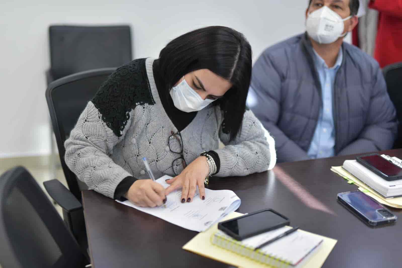El ALCALDE EMILIO DE HOYOS RINDIÓ PROTESTA AL COMITÉ MUNICIPAL DE SALUD.