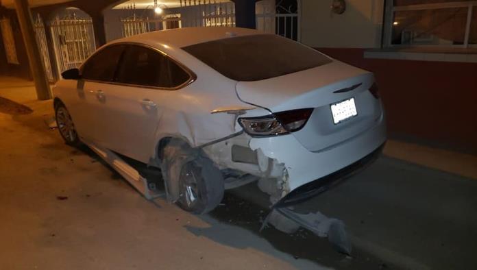 Sujetos provocan un  accidente en Zaragoza