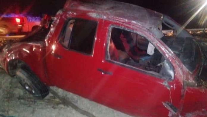 Muere nigropetense en volcadura