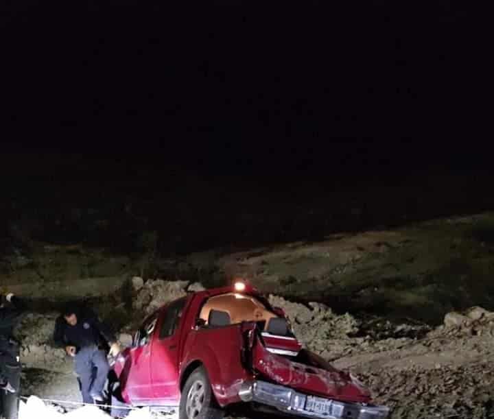 Muere nigropetense en volcadura