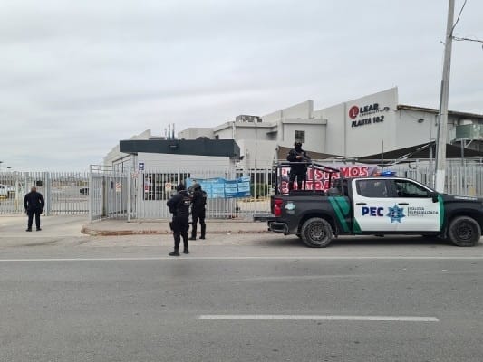 Evacuan a empleados  de la planta Lear por un incendio