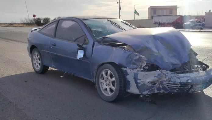CHOQUE POR ALCANCE EN LA NAVA PIEDRAS NEGRAS
