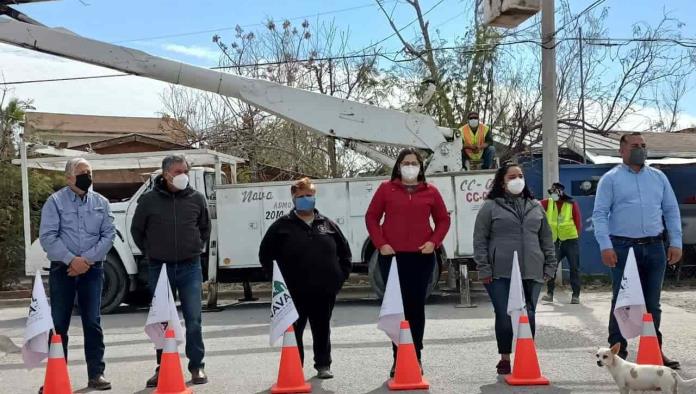 En Marcha “IlumiNava” en delegación V. Carranza