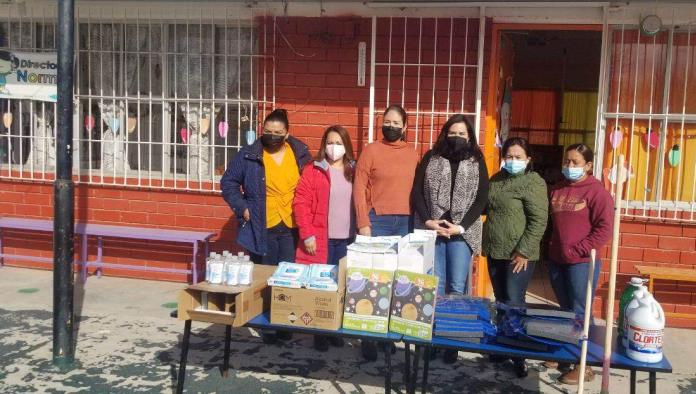 Donan 600 Cubrebocas  a preescolar