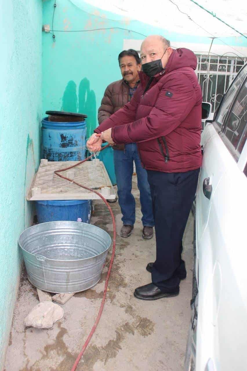 Reparan pozo de la California