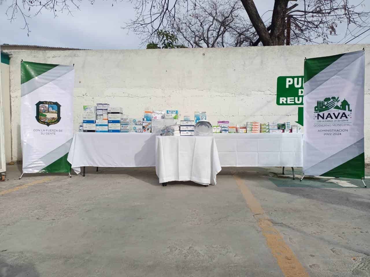 Entregan dotación de insumos al Centro de Salud