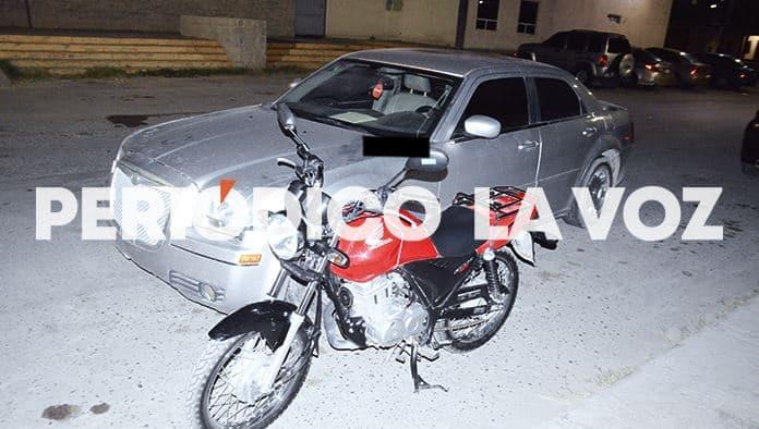 Iban a vender moto robada