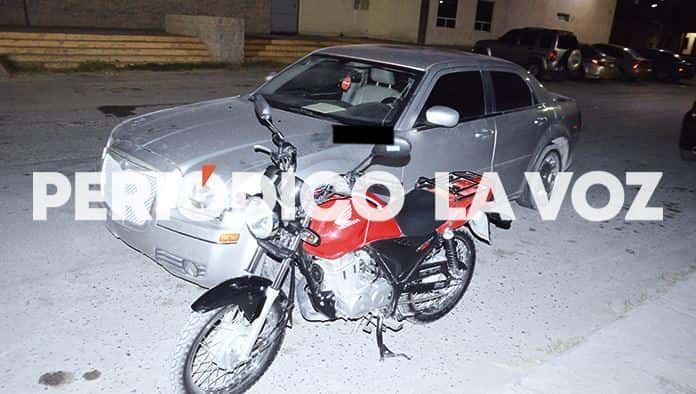 Iban a vender moto robada