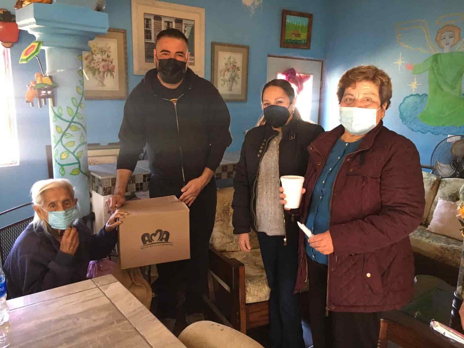 Beneficia DIF a 40 adultos mayores en el ejido “Los Álamos”