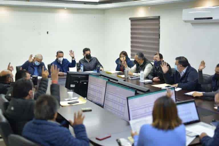 PRESIDIÓ EL ALCALDE EMILIO DE HOYOS REUNIÓN DEL CONSEJO DE SIMAS;