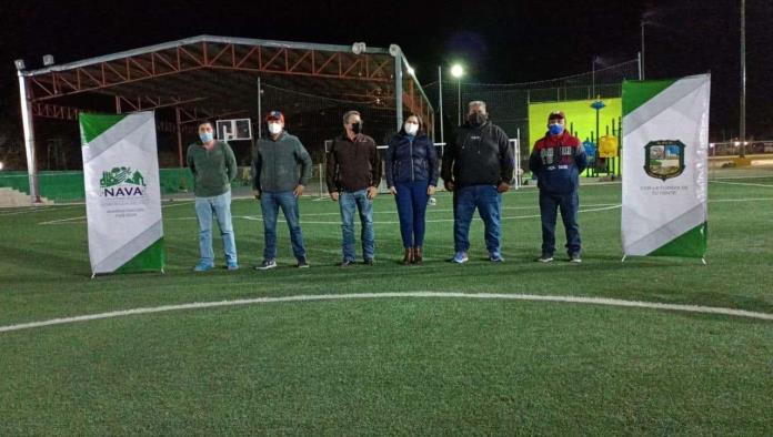 Inaugura Pily liga de fútbol