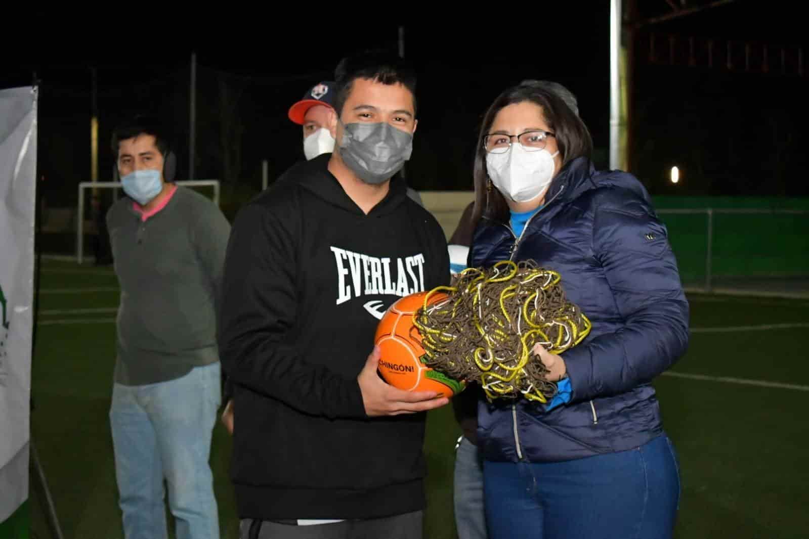 Inaugura Pily liga de fútbol