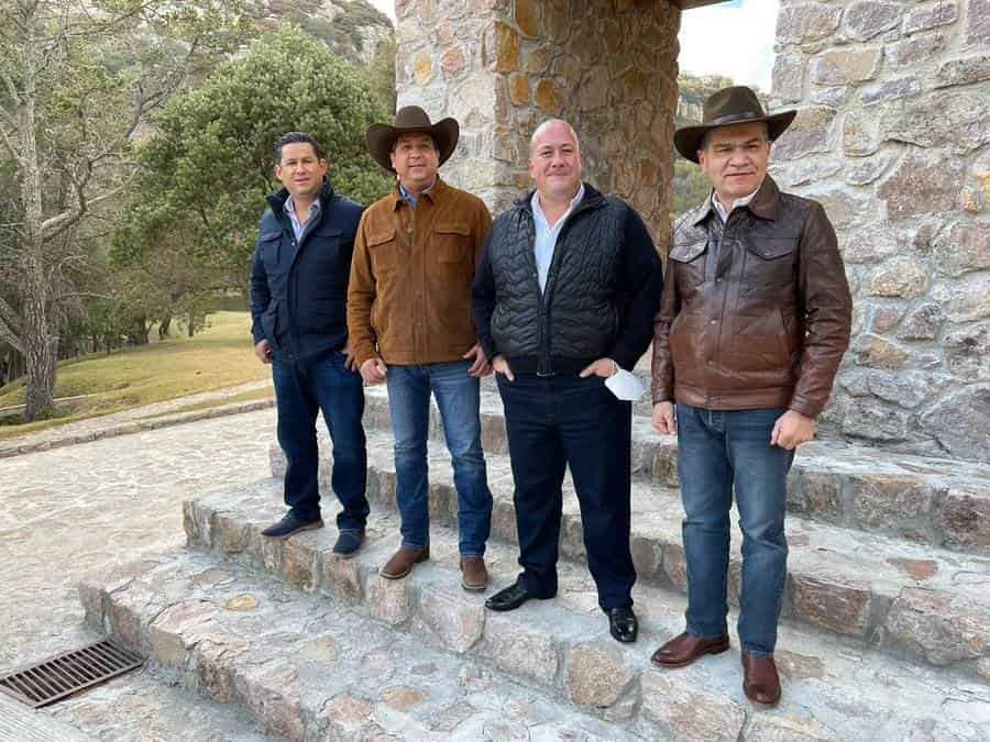 Se reúne Riquelme con gobernadores de Guanajuato, Tamaulipas y Jalisco