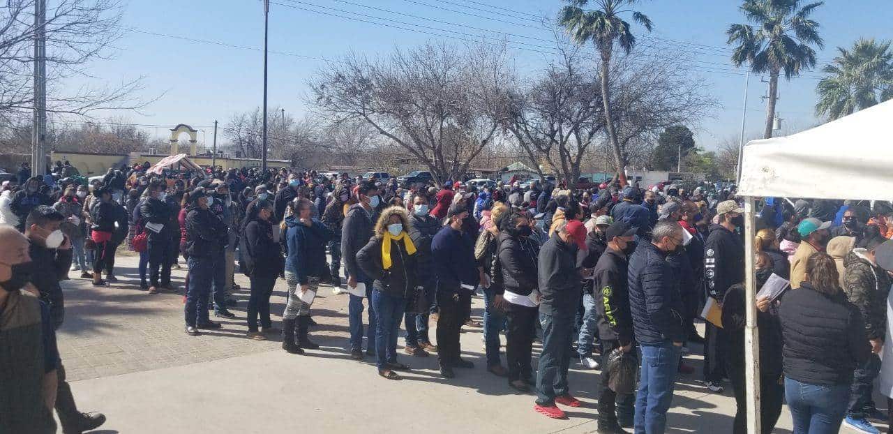 Vacunan a trabajadores  de 43 maquiladoras
