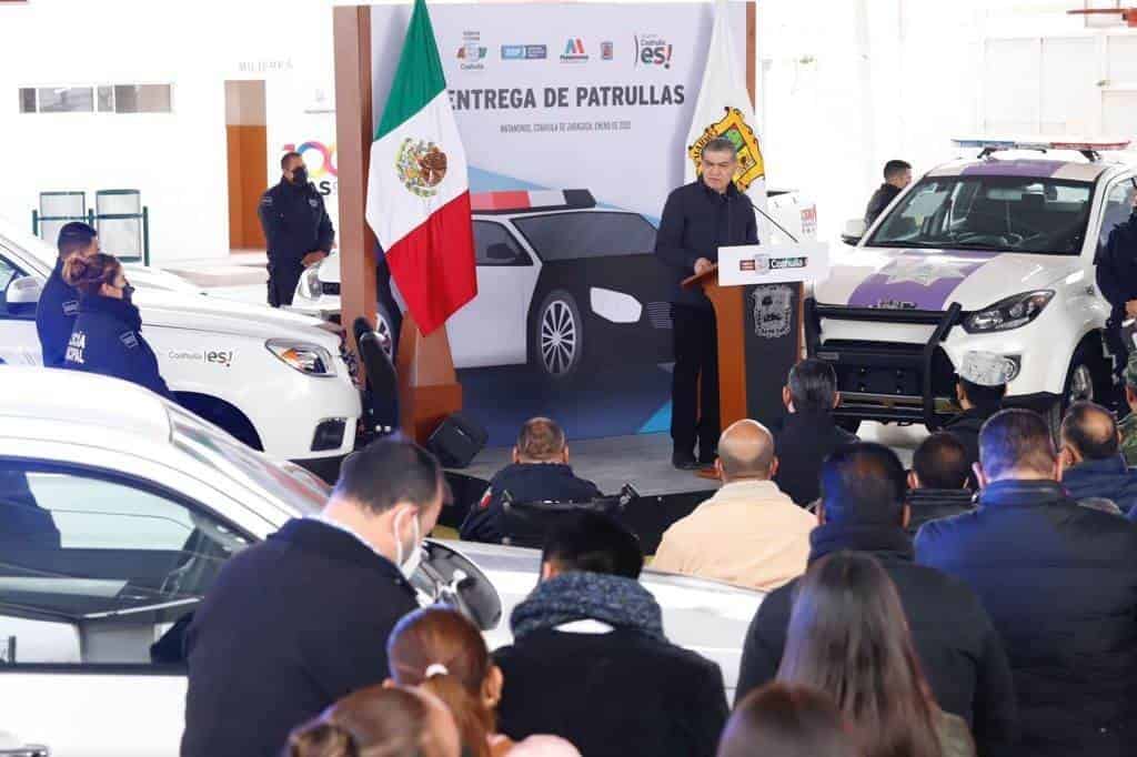 Entrega MARS patrullas en Matamoros