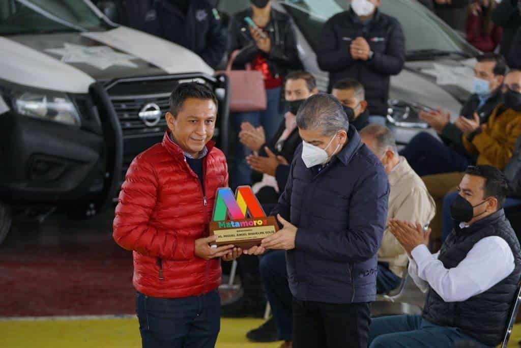 Entrega MARS patrullas en Matamoros