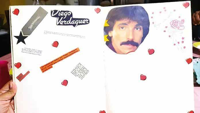 La súper fan de Diego Verdaguer