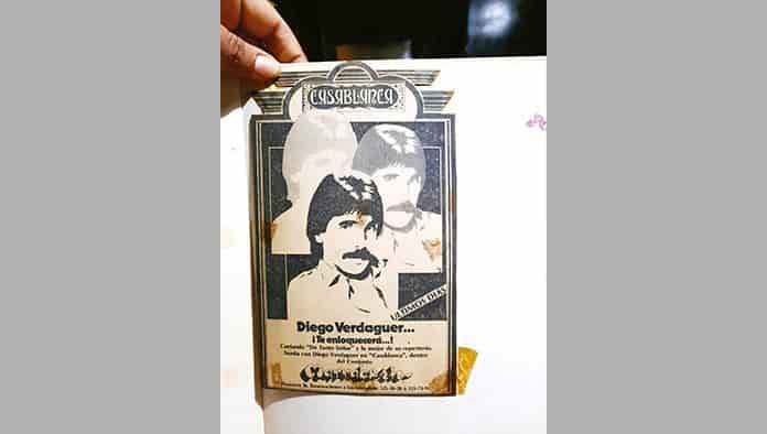 La súper fan de Diego Verdaguer
