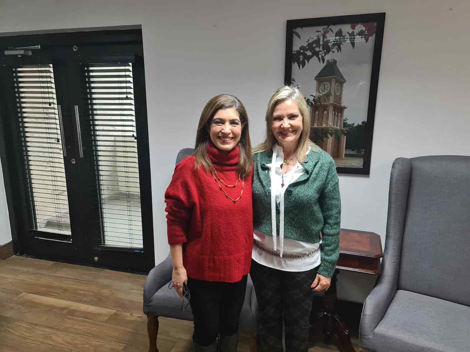 SE REÚNEN PRESIDENTA NORMA TREVIÑO Y ANA SOFÍA GARCÍA SECRETARIA DE CULTURA