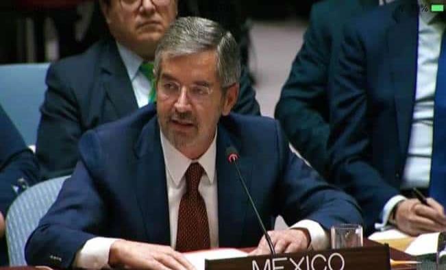 “México defiende la diplomacia México llama a la paz en Ucrania ante la ONU