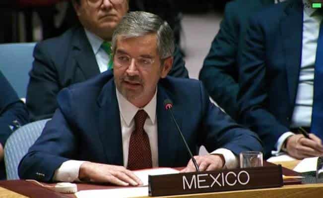 “México defiende la diplomacia México llama a la paz en Ucrania ante la ONU