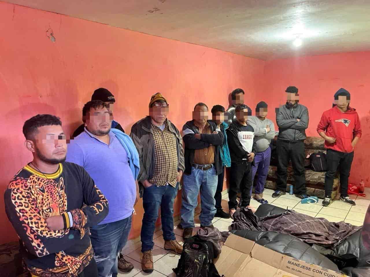 Estas son las personas que fueron aseguradas.