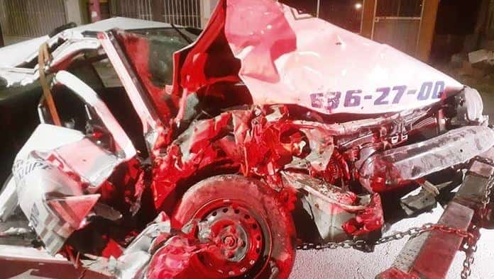 Clama por ayuda familia de taxista accidentado