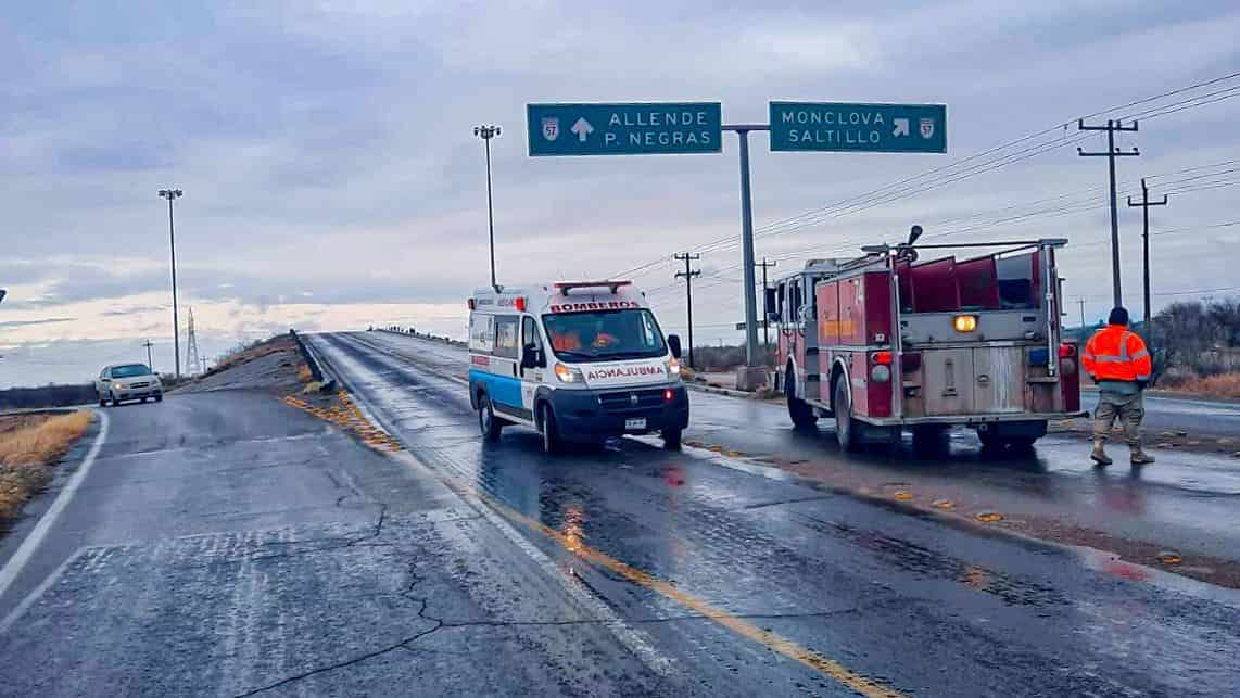 Cierran puentes de 5 manantiales por congelamiento