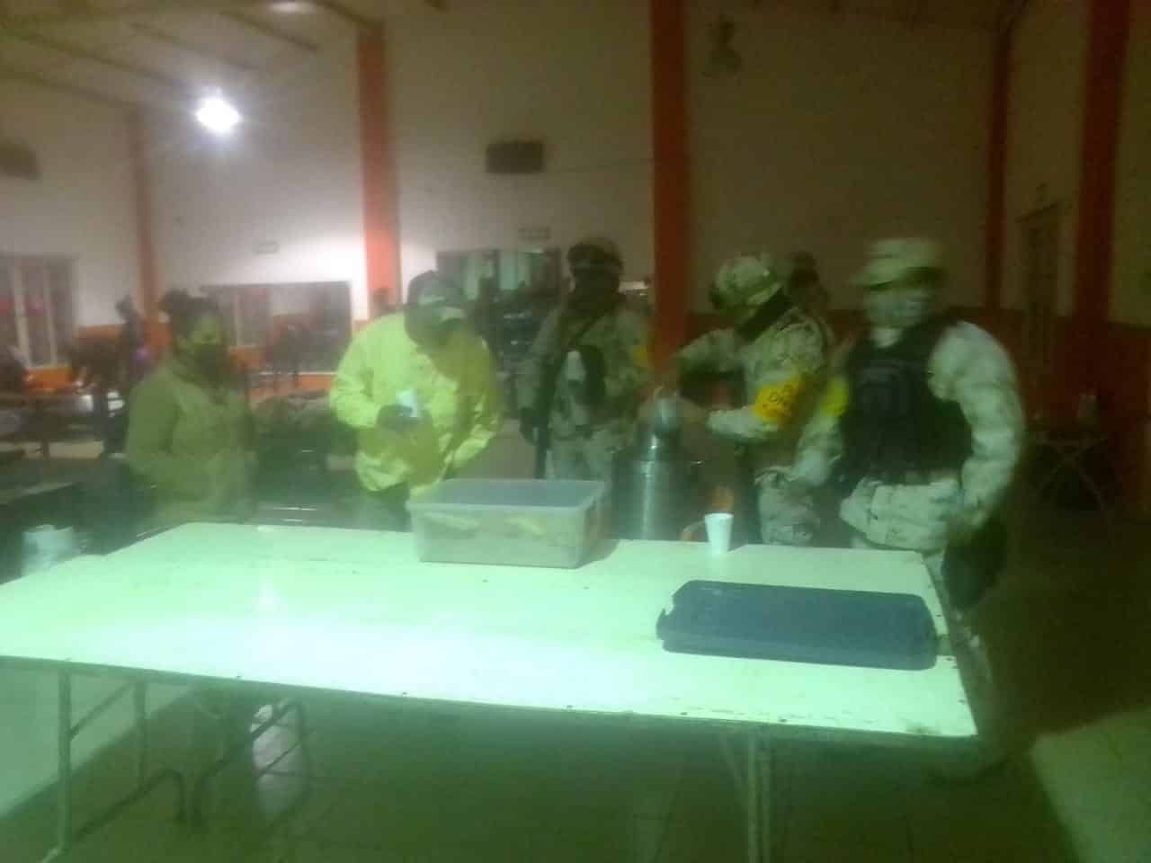 Protegen de la helada a  35 personas en centros comunitarios