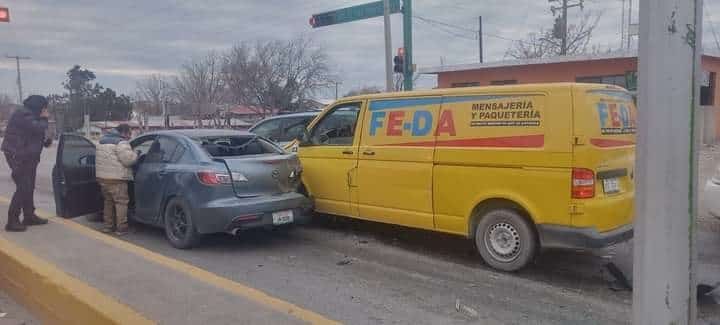Conductor irresponsable  causa fuerte accidente vial