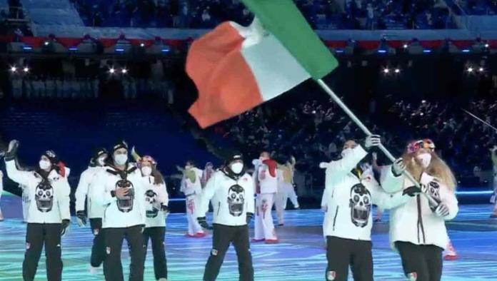 Así lució México en la inauguración de los Juegos Olímpicos de invierno Beijing 2022