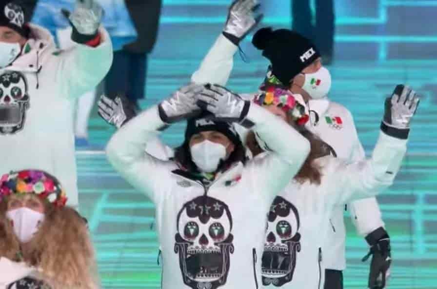 Así lució México en la inauguración de los Juegos Olímpicos de invierno Beijing 2022