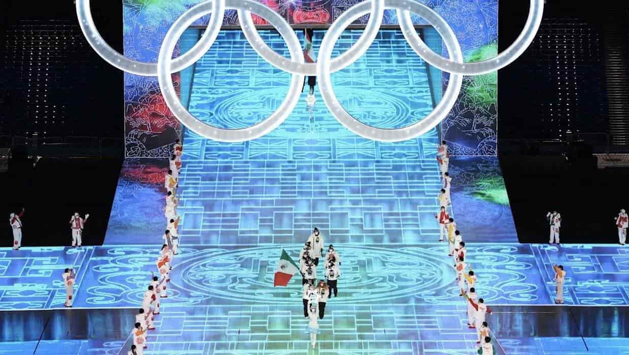 Así lució México en la inauguración de los Juegos Olímpicos de invierno Beijing 2022