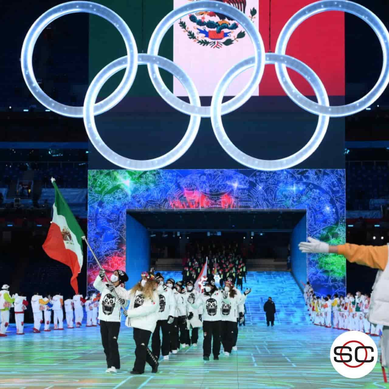 Así lució México en la inauguración de los Juegos Olímpicos de invierno Beijing 2022