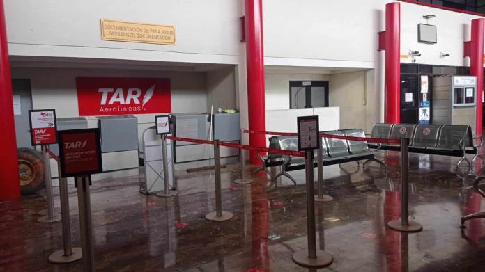 Reanudará TAR vuelos Reanudará TAR vuelos