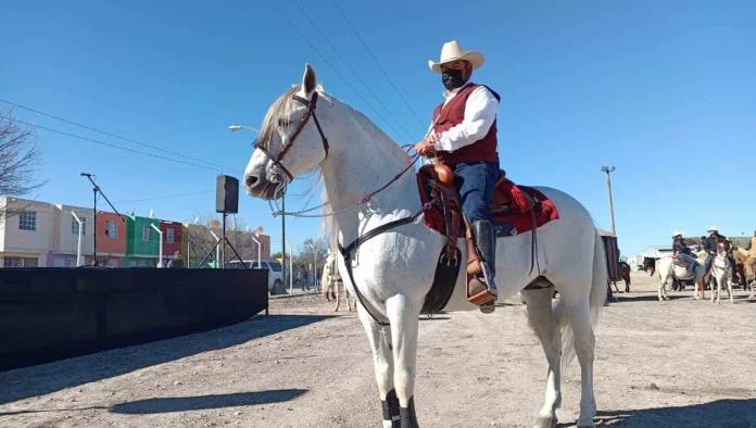 Realizan la cabalgata  número 28  en Zaragoza