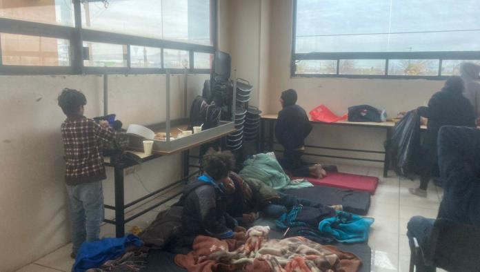 Sorprende helada a migrantes