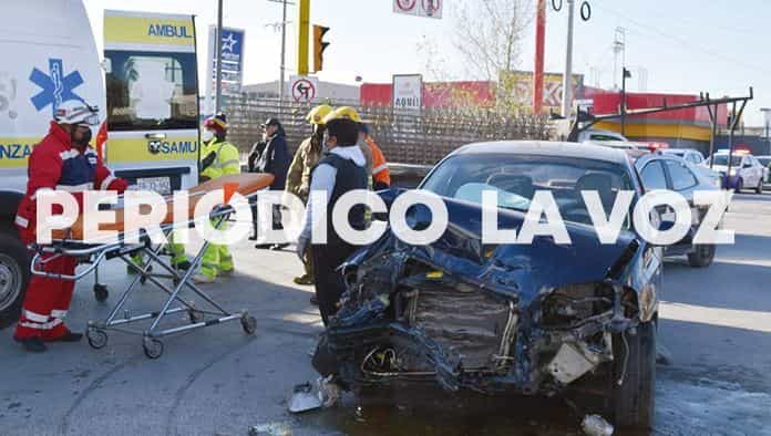 Desgracia taxista a conductora