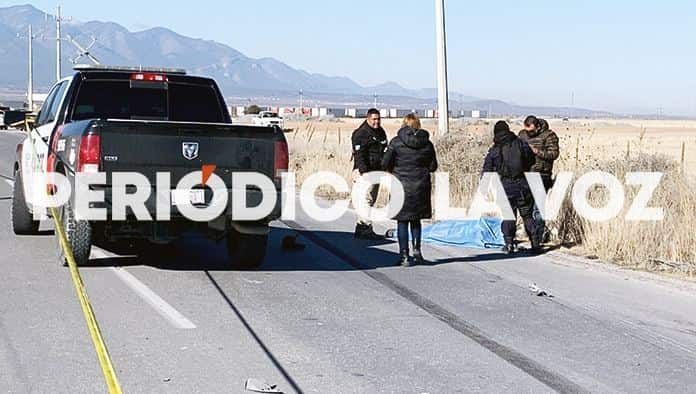 Embiste y mata a padre e hijo