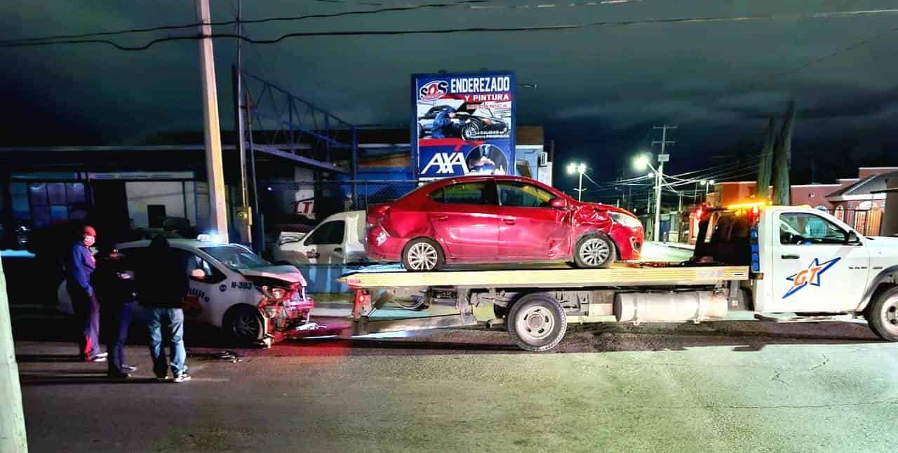 A la baja  choques