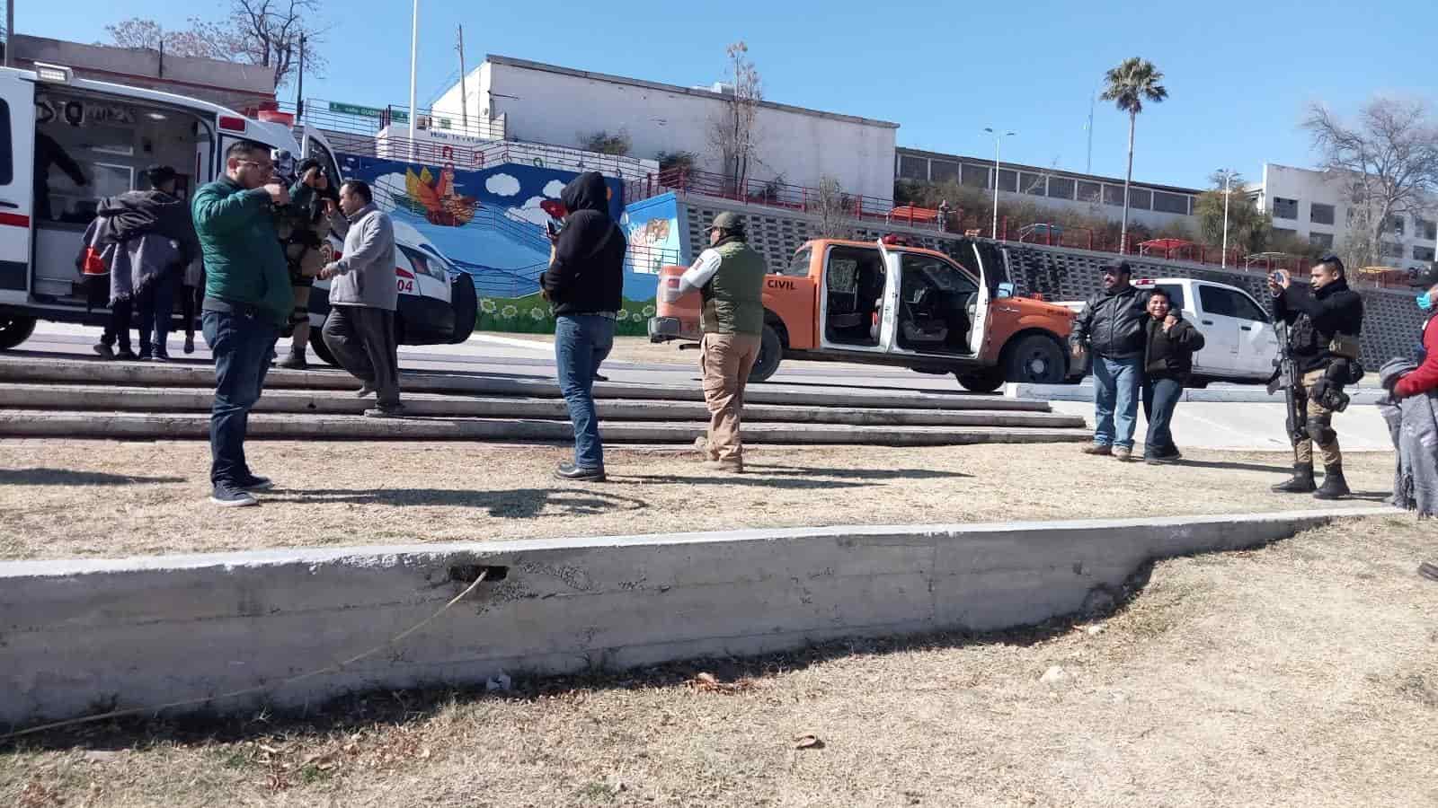 Rescatan a  6 menores estaban a punto de ahogarse en el Río Bravo