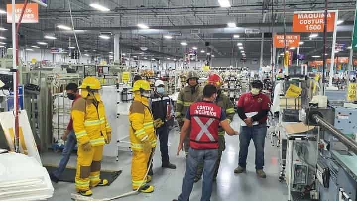 Llevan a cabo simulacros Industriales de Protección Civil