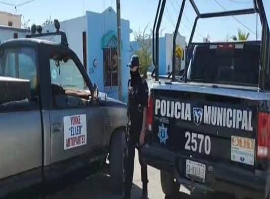Detienen a yonkeros  ladrones en la colonia Acoros 2