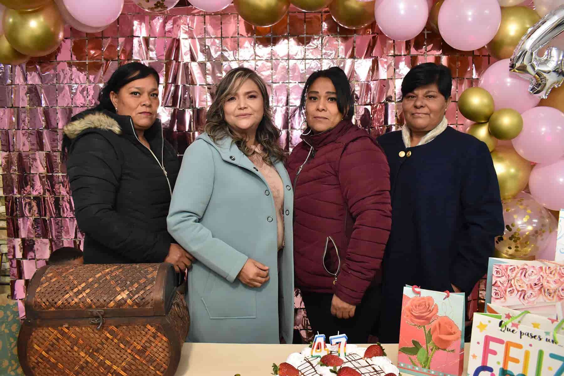 Claudia celebra la vida